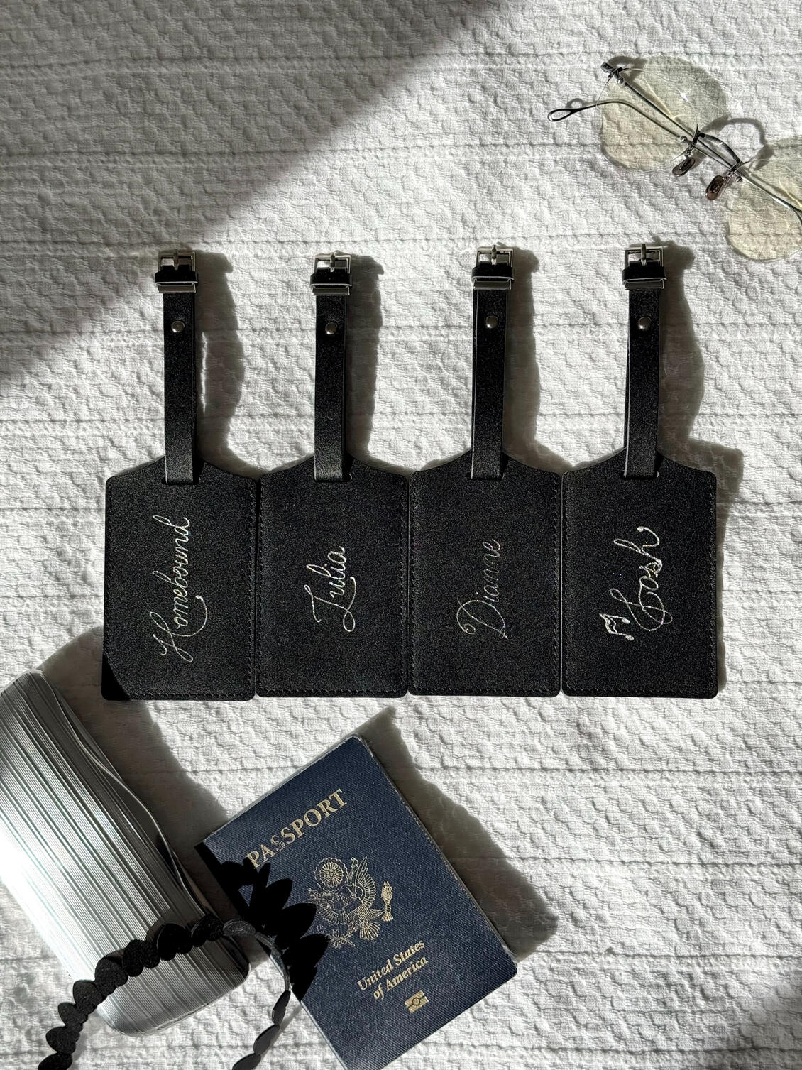 Luggage Tag Hot Foiling Luggage Tag Hot Foiling