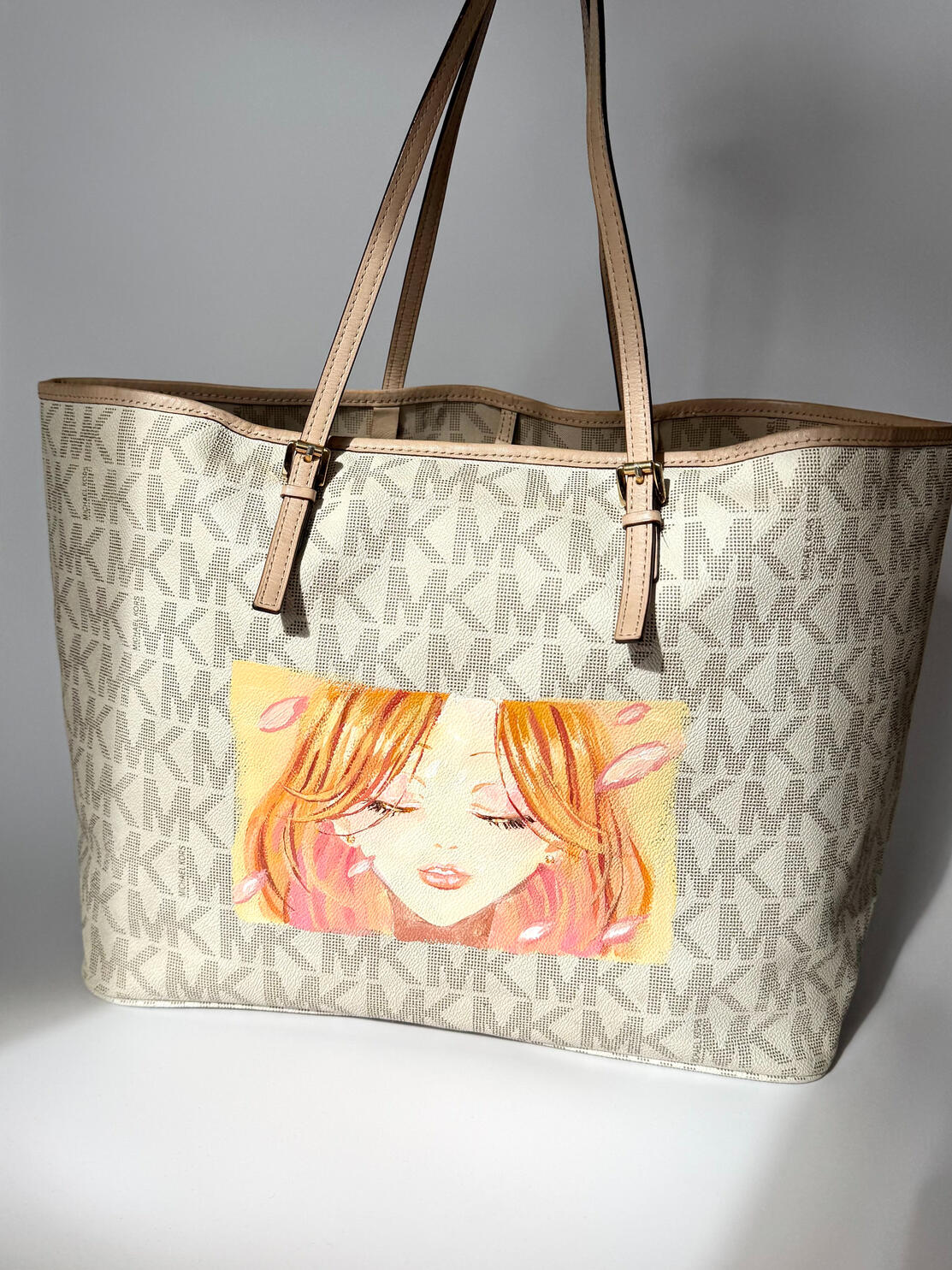 Leather Bag Painting Leather Bag Painting