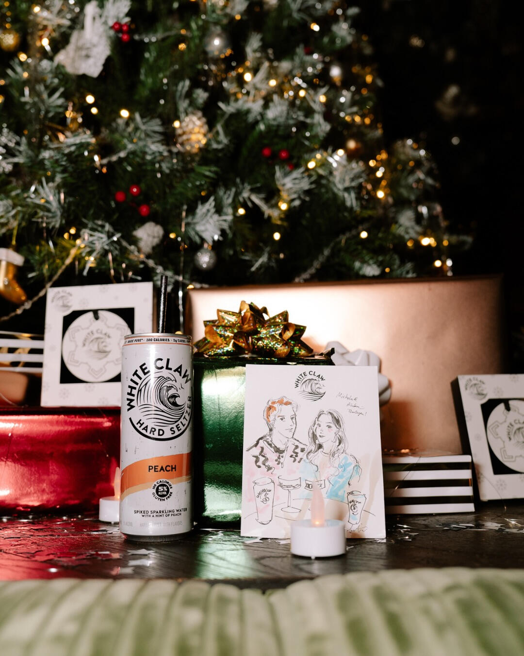 White Claw Live Portrait Drawing White Claw Live Portrait Drawing