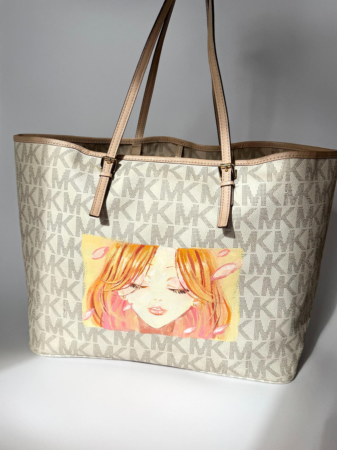 Leather Bag Painting Leather Bag Painting