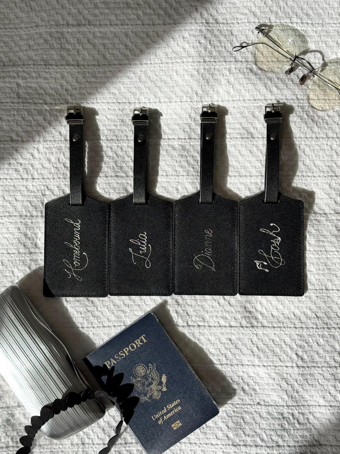 Luggage Tag Hot Foiling Luggage Tag Hot Foiling