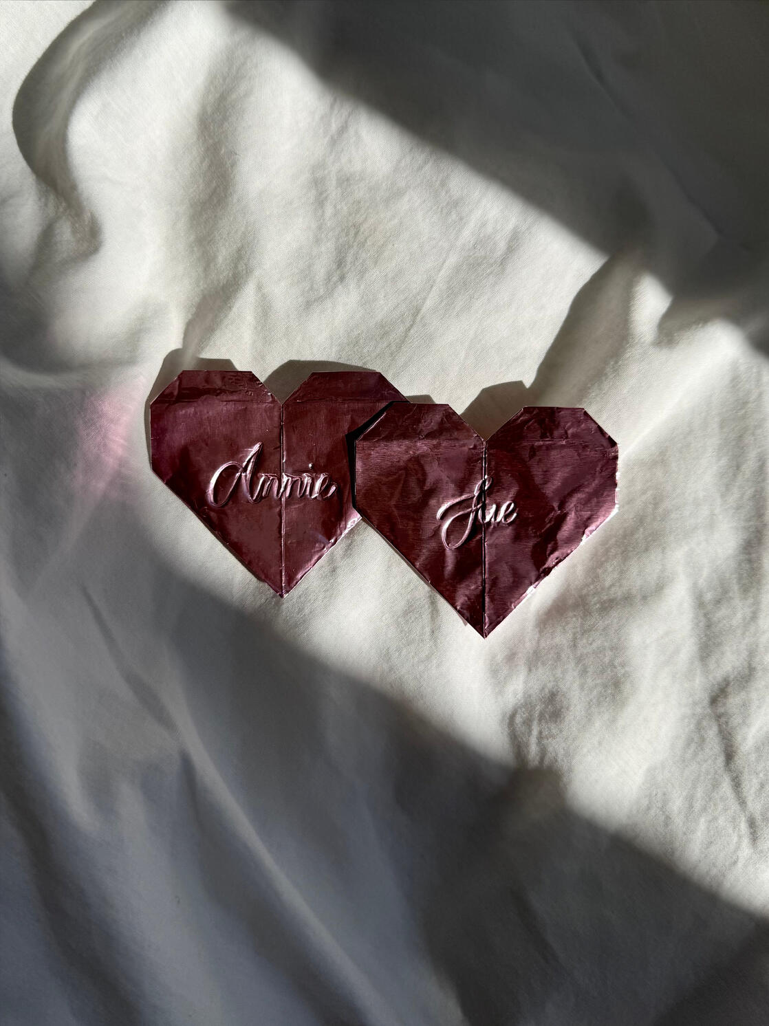 Calligraphy Table Cards Calligraphy Table Cards