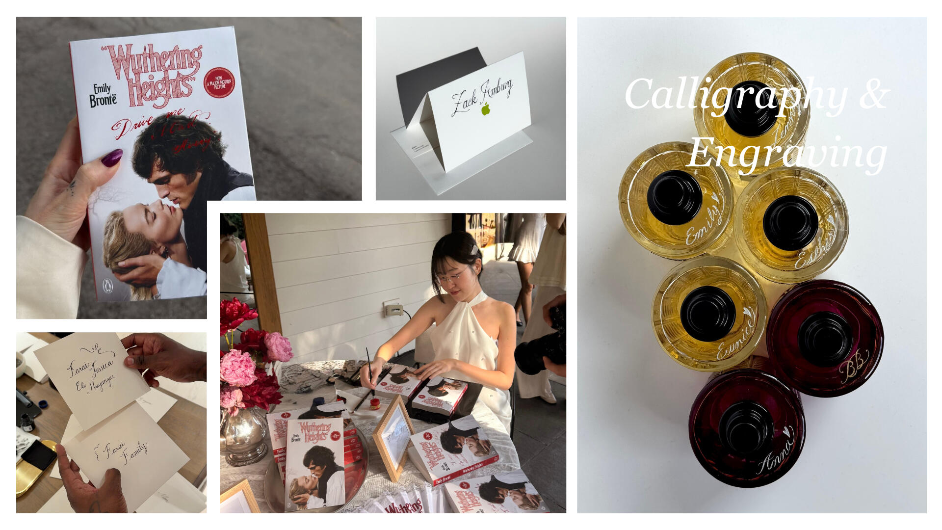 Calligraphy & Engraving Lookbook